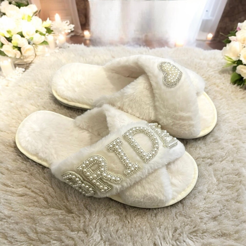 Bride & Bride Tribe Slippers