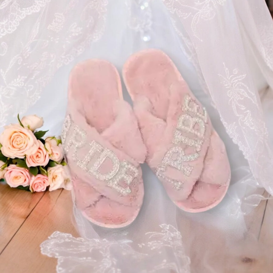 Bride & Bride Tribe Slippers