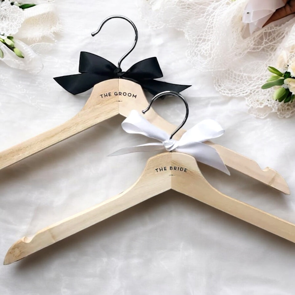 Newlyweds Wooden Hanger